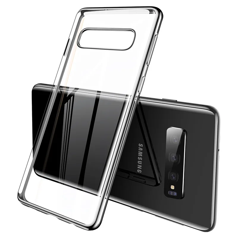 Чехол для Samsung Galaxy S10 Plus мягкий силиконовый чехол из ТПУ Lite S3 A8 S8 S9 S7 Edge A7 2018