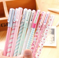 10pcs flower colorful gel pen set kawaii korean stationery creative gift school supplies
