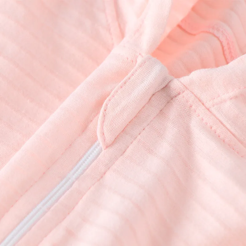 Однотонная хлопковая куртка с капюшоном для маленьких мальчиков и девочек