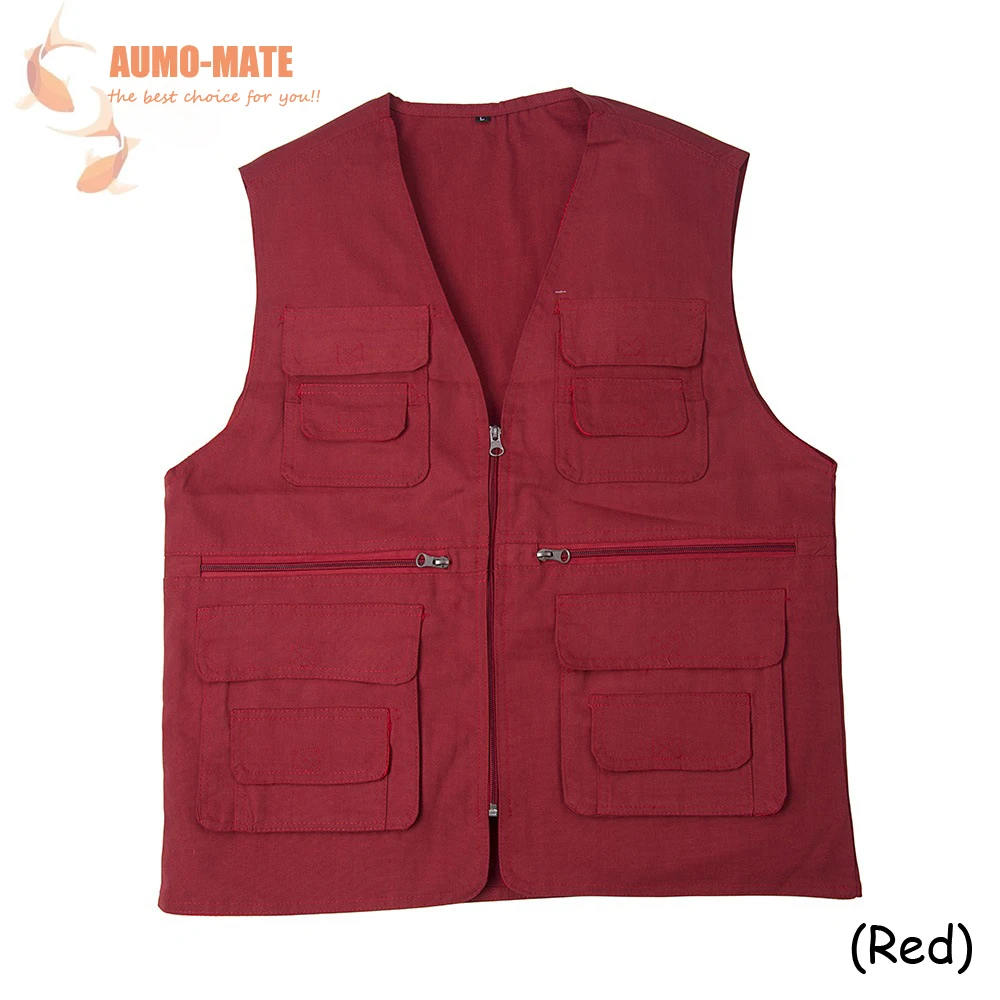 Fly Fishing Vest Outdoor Sleeveless Jackets Cotton Waistcoat Vests Fit For Hiking and Camping | Спорт и развлечения