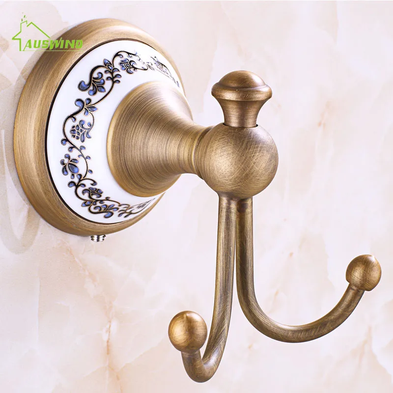Hanging Bathroom Clothes Wall  Carved  Hanger  Accessories