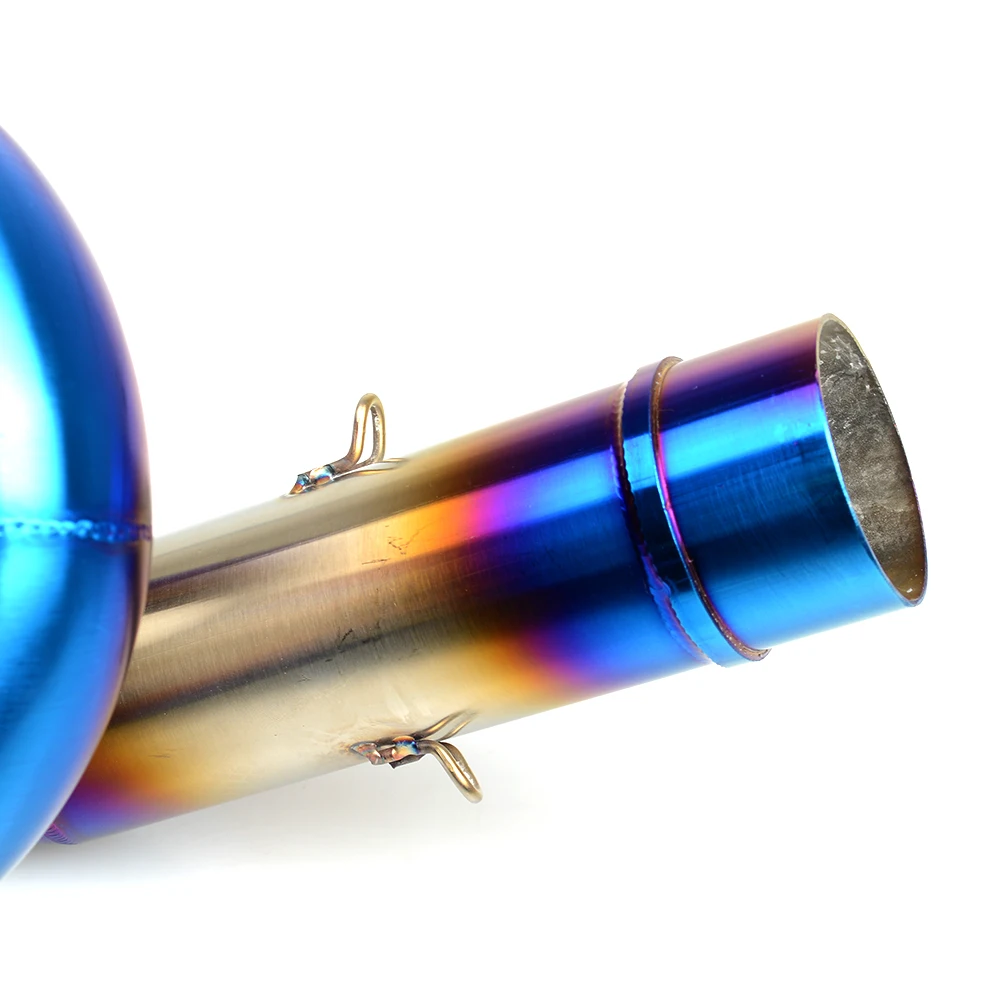 Глушитель выхлопной средней трубы для мотоцикла глушитель мощности Kawasaki Z800 z 800