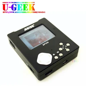 Плата музыкального проигрывателя UGEEK ZPOD lossless HiFi + алюминиевый чехол с ЧПУ  192 к24 бит  Без Raspberry Pi Zero  Портативный  Игровой плеер  Retropie