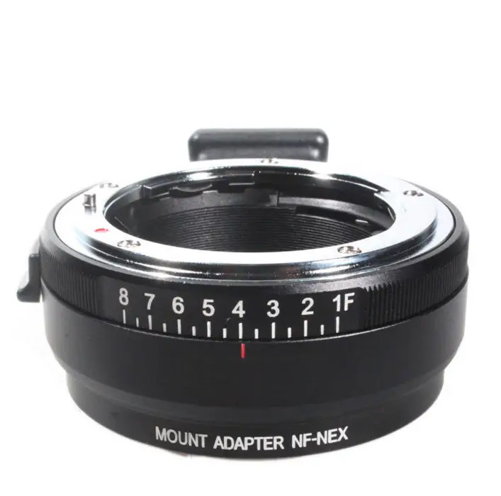 Amopofo для Nikon F AF S G lens To NEX E Mount Adapter Aperture A7 A6000 7 A7S|Адаптеры объектива| |