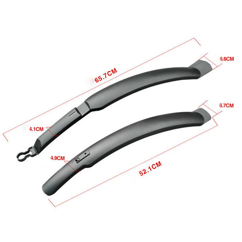 Пластиковые Брызговики для горных велосипедов быстросъемные передние и задние