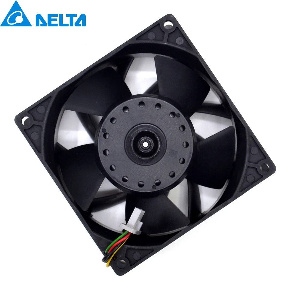 Delta 90*90*38 мм PFR0912XHE 9 см 4.5A 12 В используется для сервера расширения машина вентилятор охлаждения для
