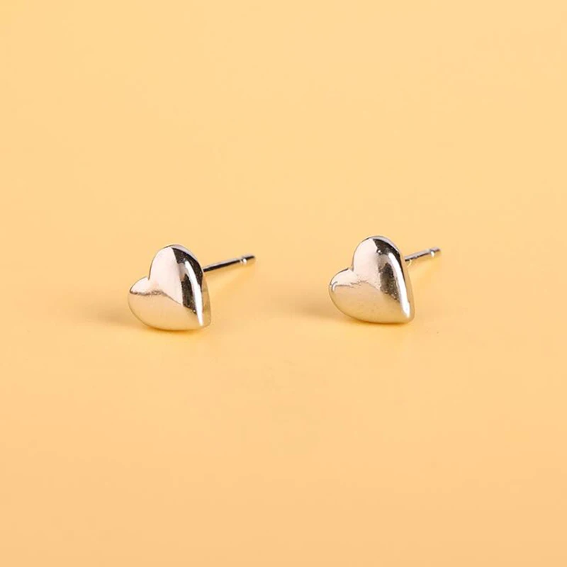 

Trendy Women's Fashion Stud Earrings Hexagon Shape Stainless Steel Cute Girls aretes de mujer Retro Girl Jewelry Geometric