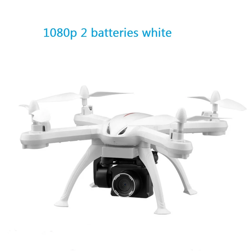 X6S Радиоуправляемый Дрон 4K 1080p Квадрокоптер с 720p 480p HD камерой 2,4 ГГц Wifi FPV дроны аэрофотосъемка Дрон долгое время RC самолет - Цвет: 1080p 2battery white