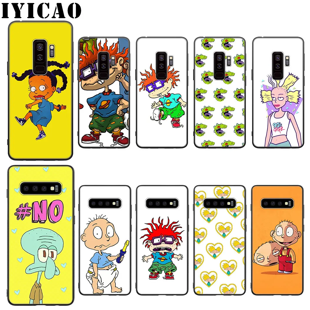 IYICAO мультфильм ругаты Амин милый мягкий силиконовый чехол для samsung Galaxy S10 S9 S8 Plus S10e