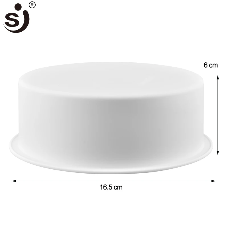SJ 6 5 дюймов круглые силиконовые формы для выпечки пищи 3D торт Маффин чайник печь
