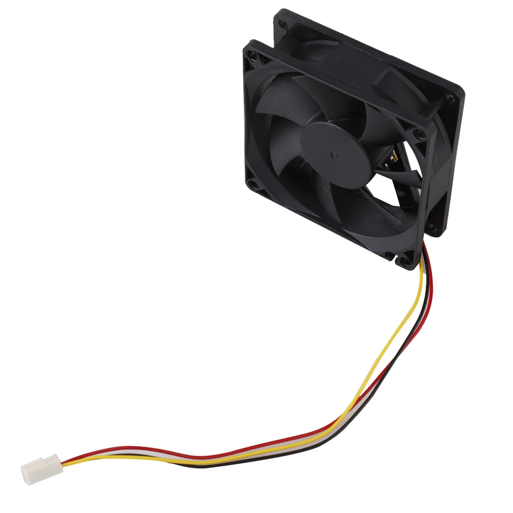 3Pin 12V компьютерный ПК выделенный вентилятор кулер для процессора бесшумный 8025 с 7