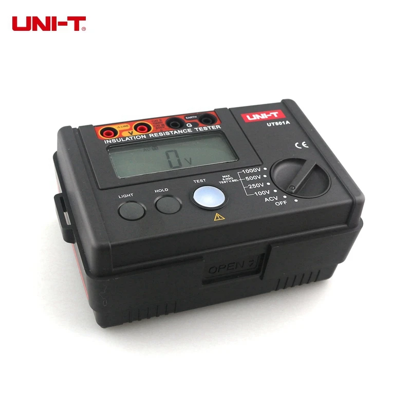 UNI T UT501A изоляции заземления Измеритель сопротивления Напряжение тестер