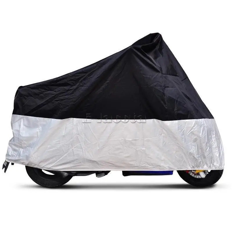 

L Motorcycle Waterproof Sun Dust Rain Cover for Suzuki Honda ...