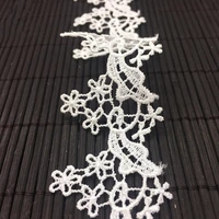 3 yardlot handmade lace trim patchwork material white black lace ribbon diy garment sewing accessories