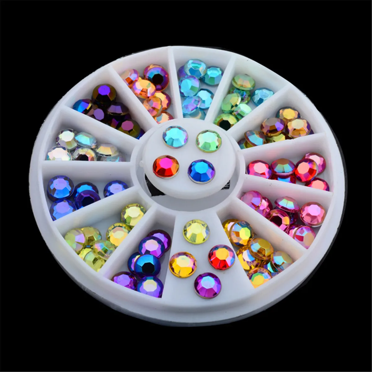 Желейный бриллиантовый блеск Стразы 3D Хамелеон красочный крисальный Сделай Сам