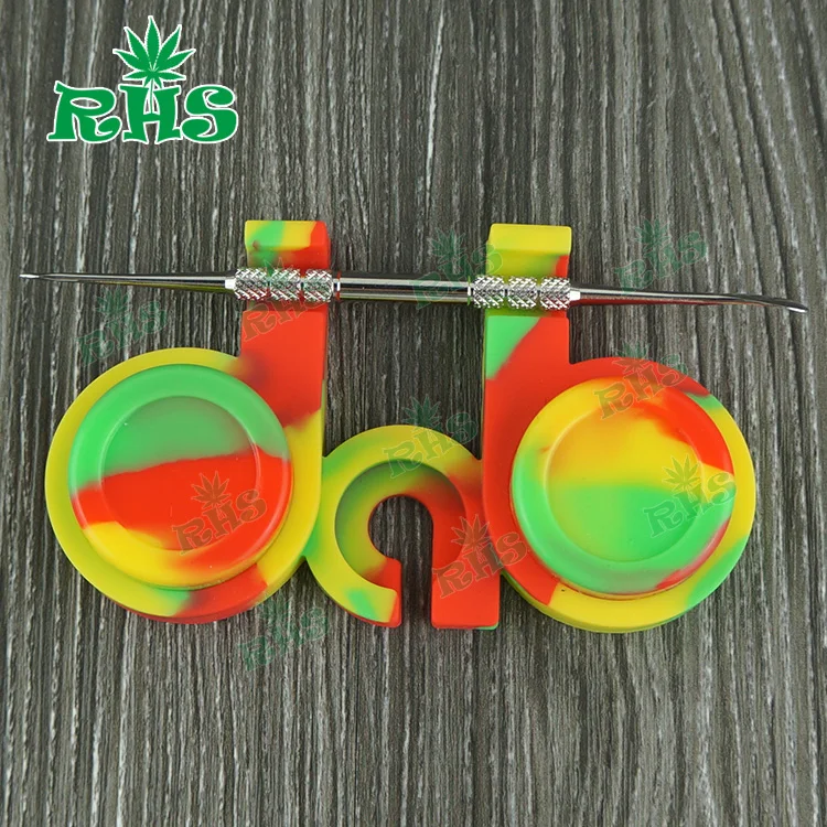 Силиконовые антипригарные концентрированные контейнеры 2 в 1 10 мл моющийся и