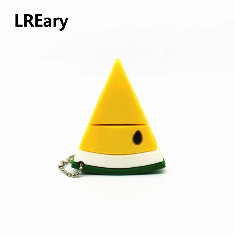2 Флешка с фруктами, USB флеш-накопитель, 4 ГБ, 8 ГБ, 16 ГБ, 32 ГБ, 64 ГБ, мультяшная USB флешка с бананом, карта памяти арбуз, флэш-диск, авокадо/вишня - Цвет: 2
