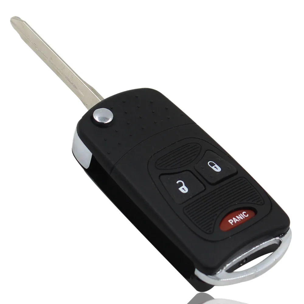 Чехол для ключей KEYYOU 3 2 + 1 чехол с откидной крышкой и кнопками Chrysler Jeep Dodge Ram 1500