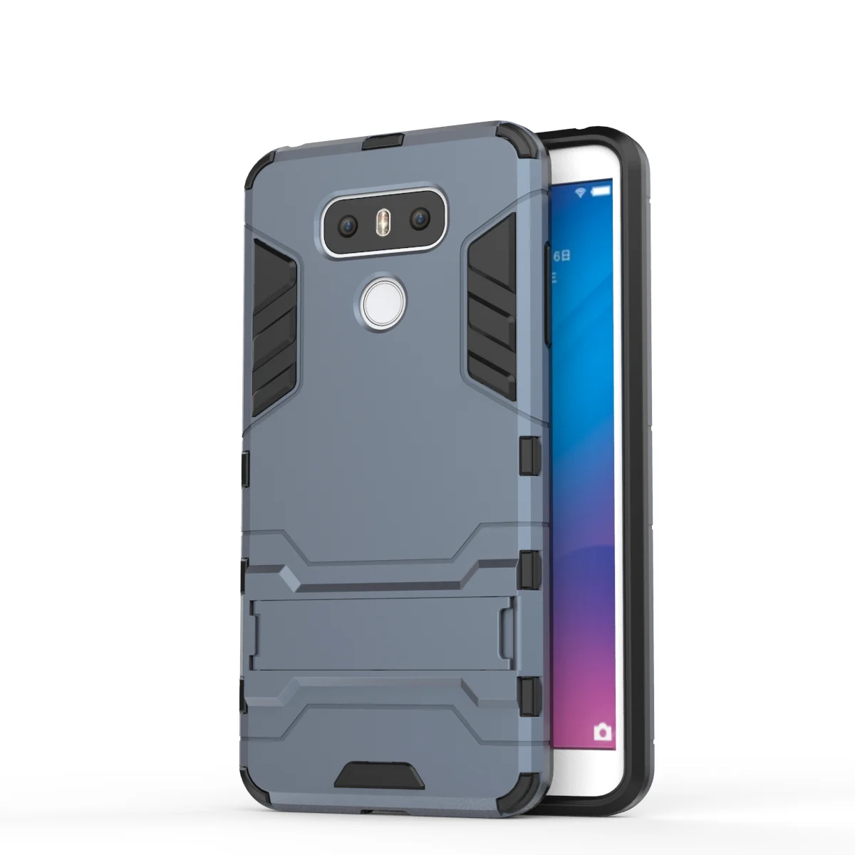 Для LG G7 ThinQ/G7 +/G6/G6 Pro/G6 Plus/G5 чехол Роскошный Железный человек Гибридный Силиконовый