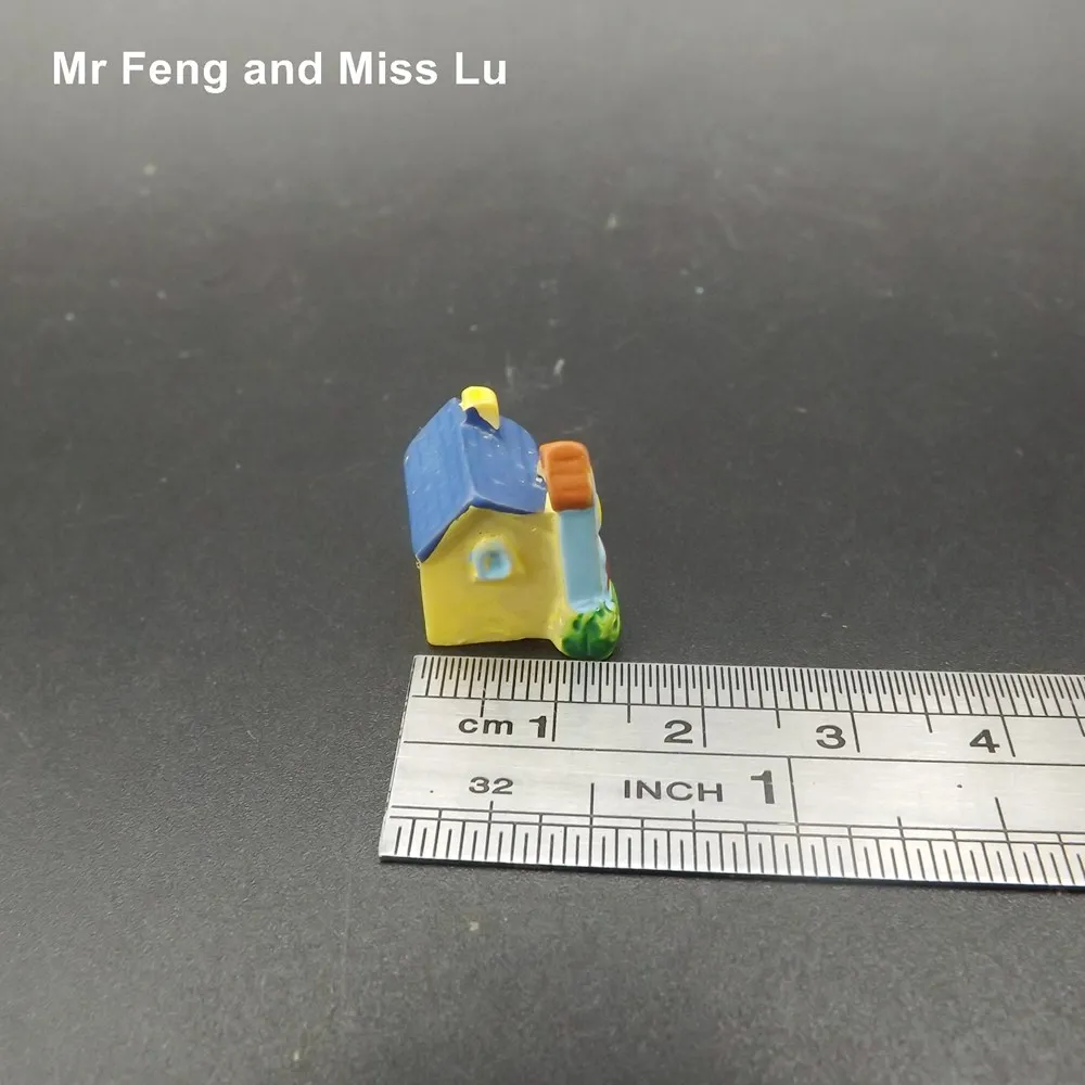 Винтажная вилла Миниатюрный Мини Ремесло микро DIY аксессуары модель игрушки