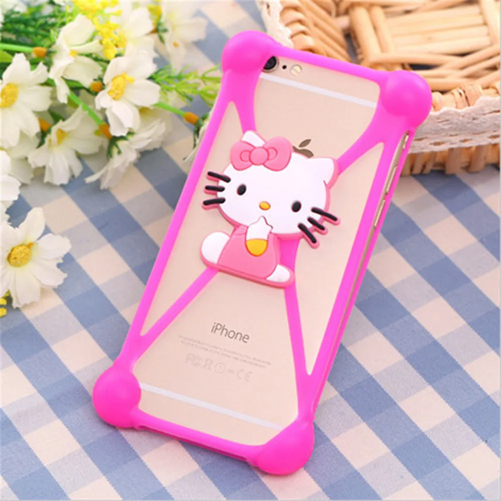 Univasal Silicone Soft Rubber Cartoon Phone Case for Samsung Galaxy Note 3 4 5 7 A3 A5 A7 A9 J5 J7 2016 Shell Protective Cover |