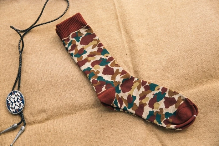 PEONFLY Long Canister Men cotton Camouflage happy funny Tide Socks calcetines meias masculino 1pairs