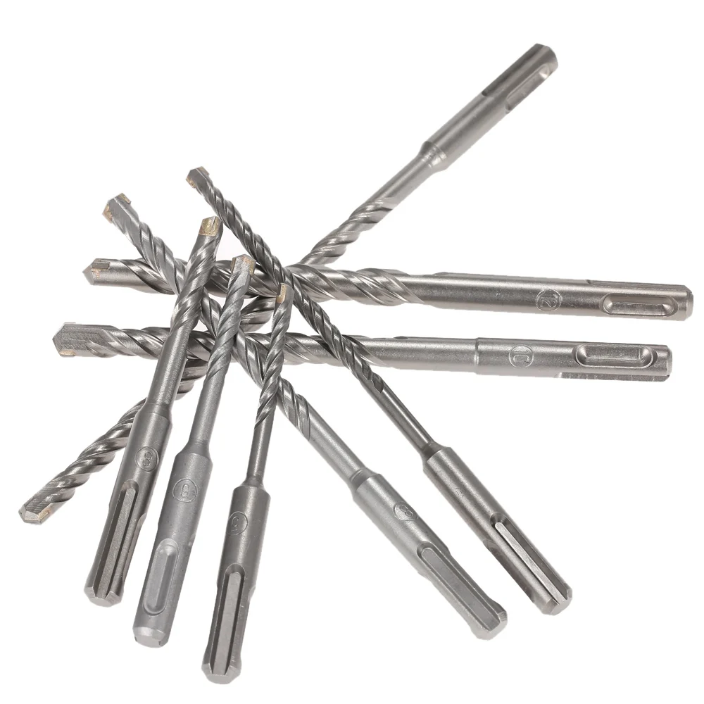 8 шт. электрические Сверла SDS PLUS 2 отверстия | Инструменты