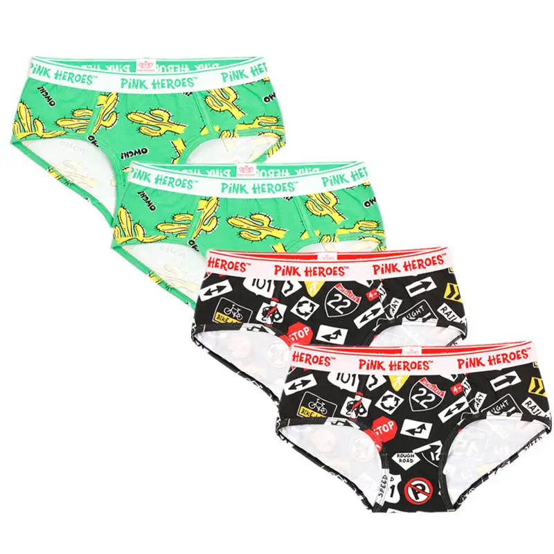 pack6 4 шт., нижнее белье, женские трусики с подкладкой, шорты, сексуальные, хлопковые, для женщин, Ondergoed Dames, слипы, Culotte Hero размера плюс, Culotte Tail Haute - Цвет: pack6
