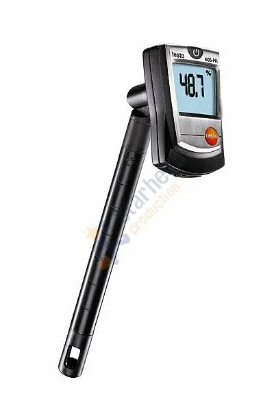 Термогигрометр Testo 605-H1 измеритель температуры и влажности с держателем для