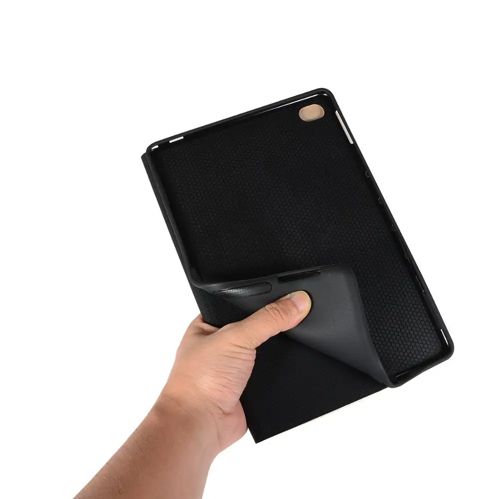 PU Leather Case For Huawei MediaPad M5 Lite 8 inch / Honor Pad 5 Soft TPU Bottom Smart Flip Stand Tablet Cover | Компьютеры и офис