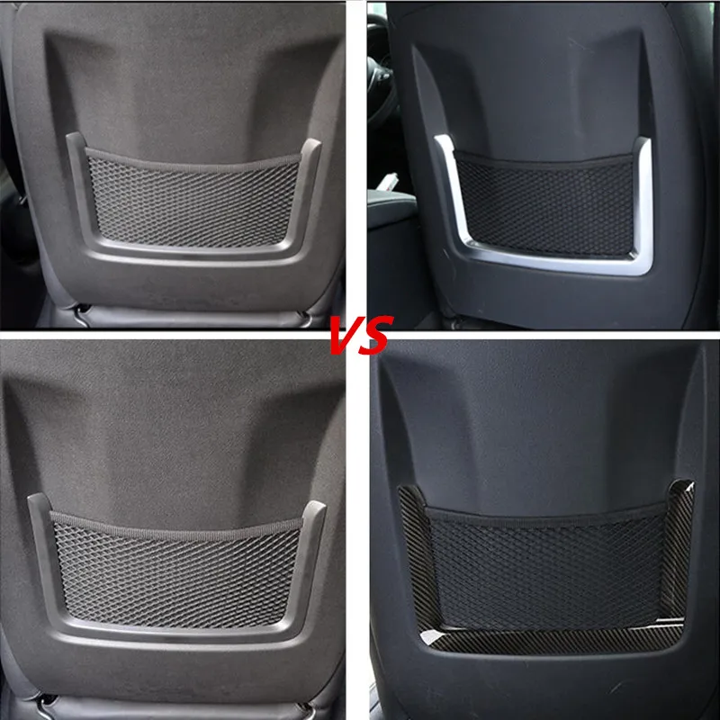 

ABS Seat Backrest Frame Decoration Cover Trim 2pcs For BMW 1 2 3 4 Series 3GT F20 F30 Car Styling Interior Accessories