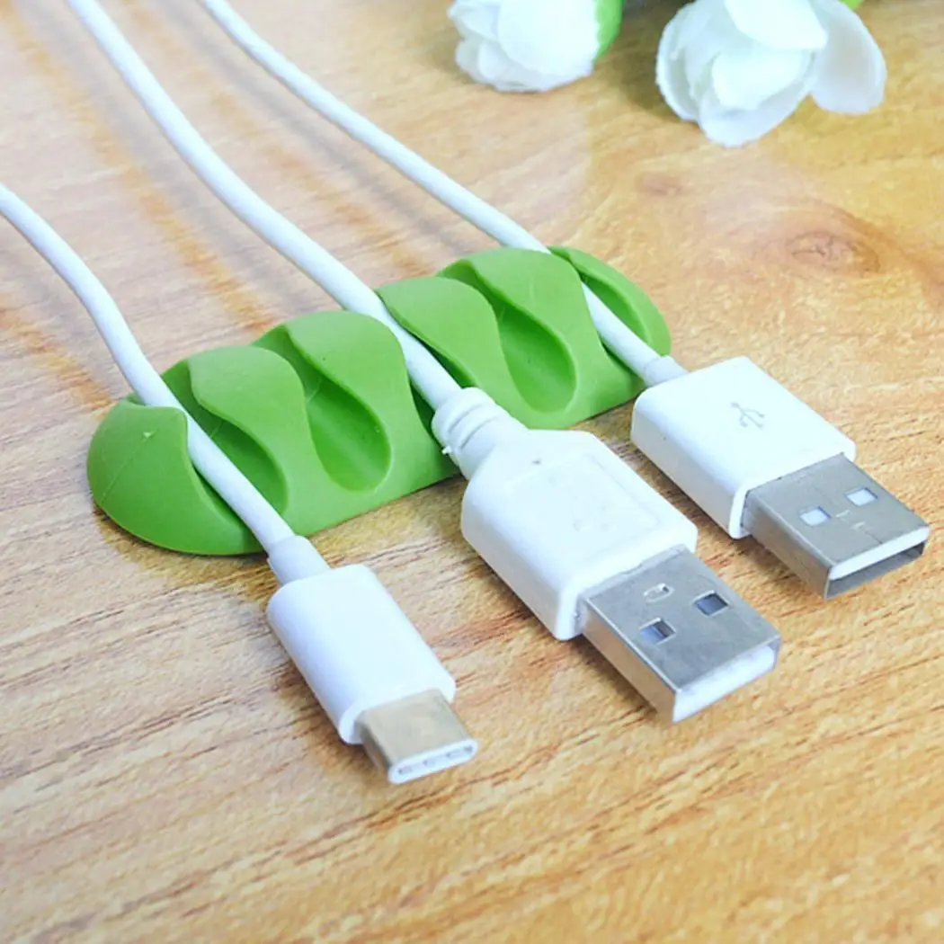 Кабельный провод шнур свинцовые зажимы держатель USB зарядного устройства