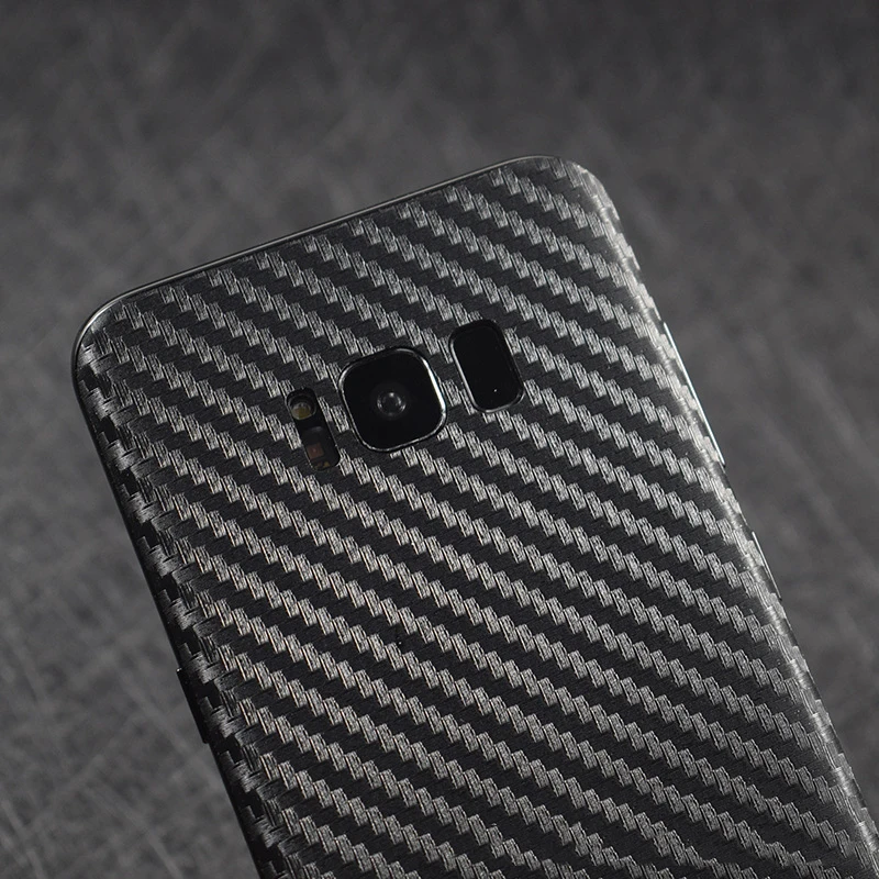 5 цветов углеродного волокна задняя пленка для Samsung Galaxy S8 + плюс телефон