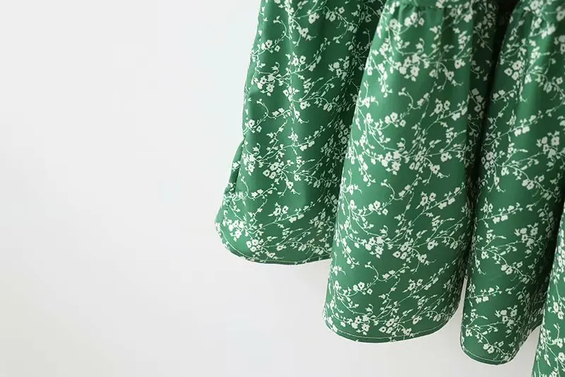 Популярное Новое модное хлопковое свободное женское платье Vestido Xd58-2040 Платья с цветочным принтом в европейском и американском стиле