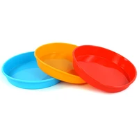 10pcslot factory price custom size silicone baking pan deep dish round pan 8 5 non stick silicone container concentrate
