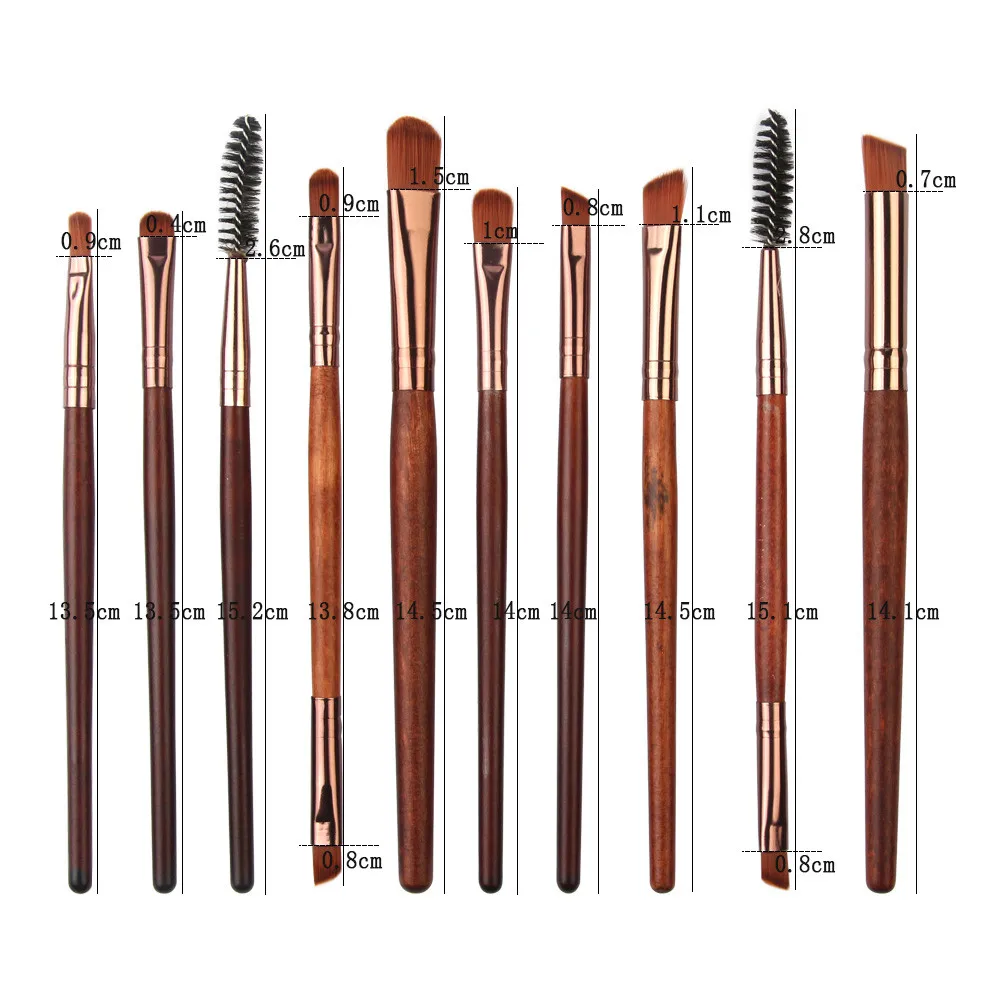 MAANGE 10PCS High-grade Synthetic Fibers Makeup Brushes Blusher Eye Shadow Brush Set Kit pincel maquiagem Make Up | Макияж