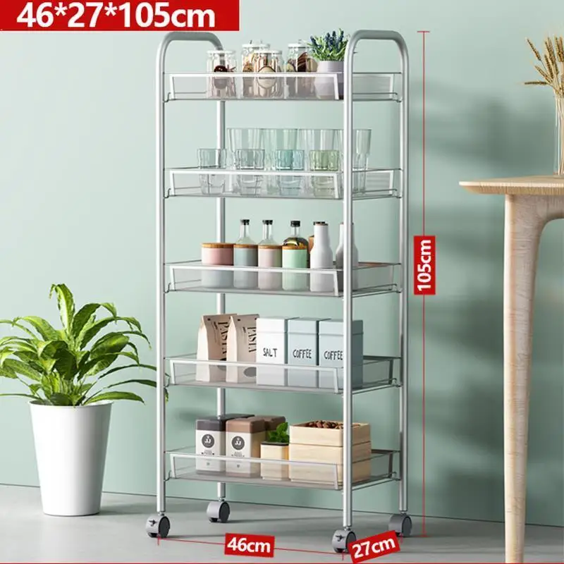 Version W Cosas De Cocina Mensole Repisas полка организации Organizacion Prateleira с колесами Estantes кухонные полки для хранения - Цвет: Version W