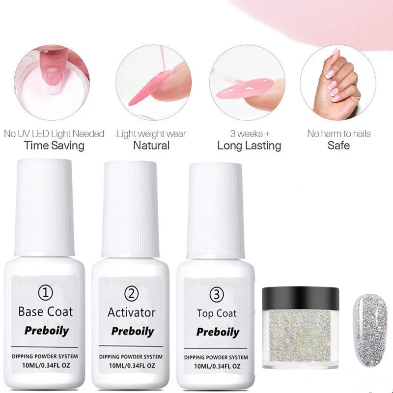 4 шт./компл. лазерный Nail Art Dip порошок для Цвет натуральный сухой без лампа для лечения Ногтей, Системы порошок Гелевые Ногти украшения - Цвет: 4pcs Set21