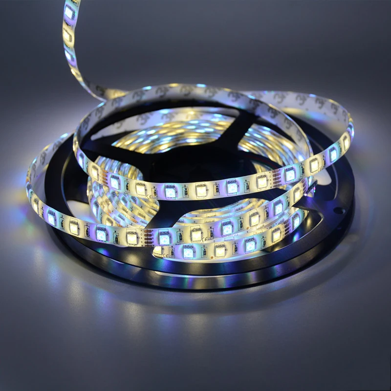

Водонепроницаемая светодиодная ленсветильник IP65 5 м RGBW RGBWW SMD 5050, гибкая светодиодная лента 12 В постоянного тока, светильник вые полосы RGB + бе...