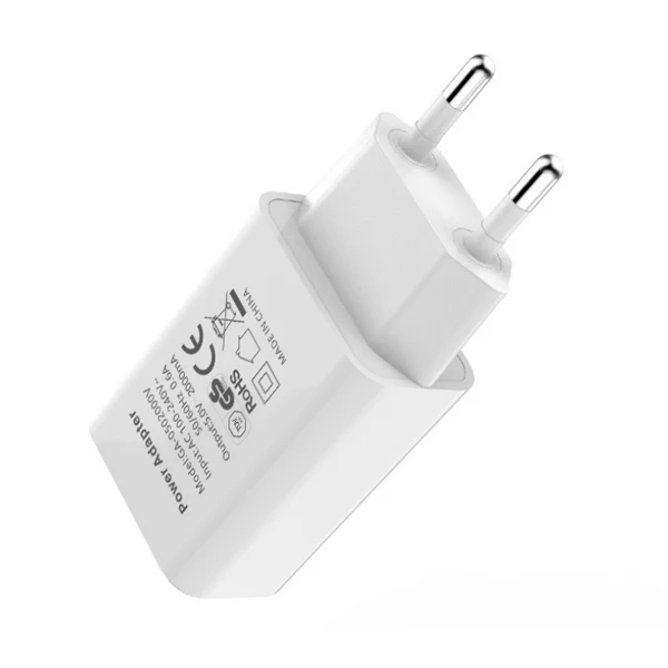 EU White ACCEZZ 5V 2A ЕС USB зарядное устройство для iphone iPad iPod Универсальный мобильный телефон путешествия быстрое зарядное устройство адаптер для samsung huawei Xiaomi 9 - Тип штекера: EU White