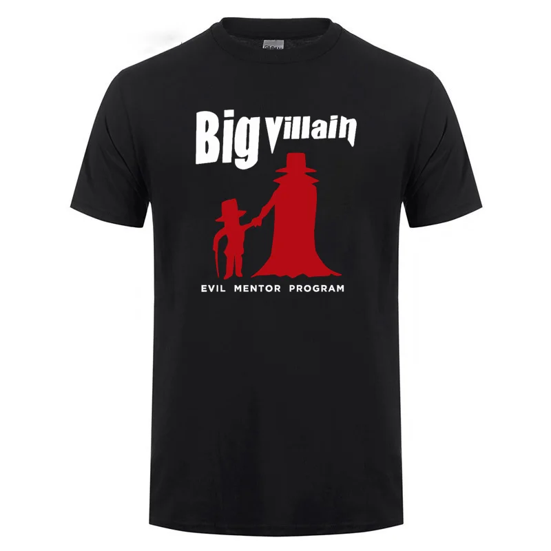 Футболка с надписью Big Villain Evil Mentor Program The Monarch для мужчин забавная хлопковая