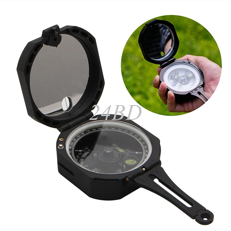 Plastic 0-360 Degrees Hiking Gear Compasses GPS High Precision Magnetic Pocket Transit Geological Compass Scale S27 | Спорт и