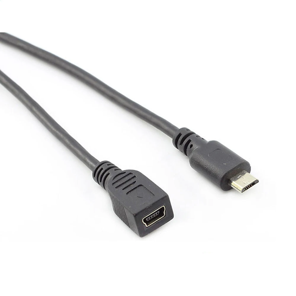 Микро usb мини линии передачи 0 3 м USB 2 Мини 5 контактный разъем Micro B Мужской