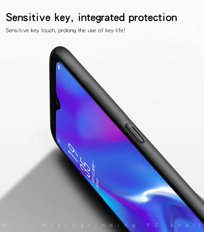 OPPO RX17 Neo роскошный Ультратонкий гладкий жесткий чехол для телефона из ПК задняя