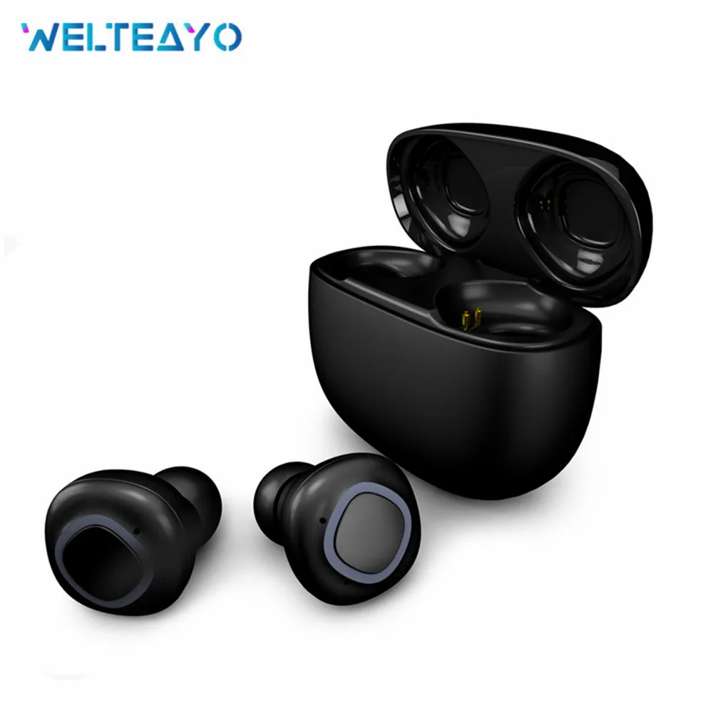 V09 TWS Мини Bluetooth наушники беспроводные IPX5 водонепроницаемые глубокие басы стерео