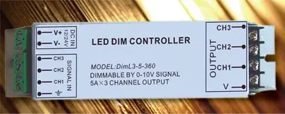 Контроллер с регулируемой яркостью 0-10 В драйвер аналогового сигнала сигнал