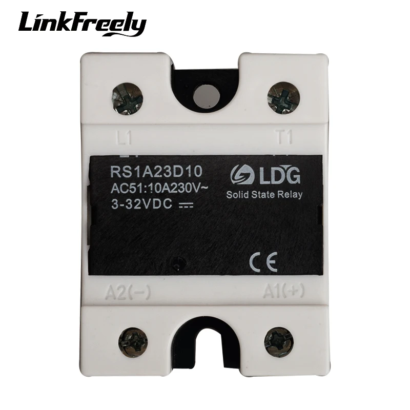 RS1A23D10 10 шт. Однофазное твердотельное реле Mini Triac А выход 24 280 В переменного тока