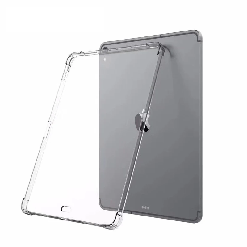 Чехол для iPad Pro 12 9 11 дюймов 2018 4 угловых противоударных прозрачных чехла тонкий