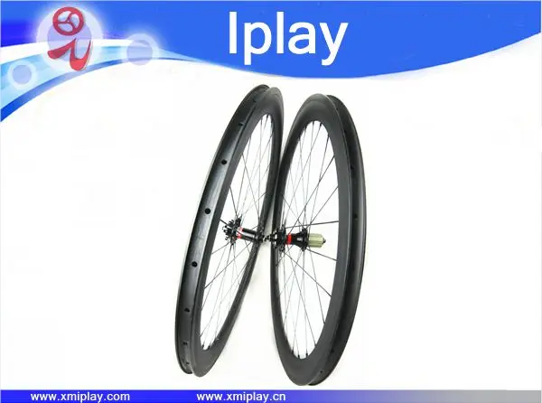 2017 новые клинчерные колеса IPLAY 700C Гоночное колесо углеродный дорожный велосипед