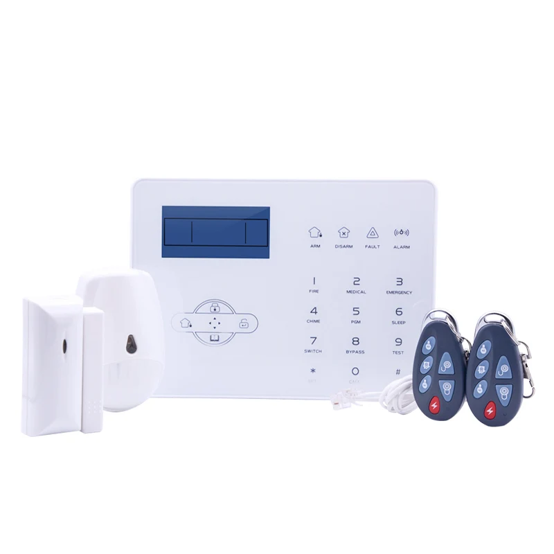 ST-IIIB kit ST-IIIB 433 МГц управление приложением домашняя система Alarme Беспроводная Проводная GSM PSTN автоматическая система набора Alarma с анти-ПЭТ инфракрасный датчик - Цвет: ST-IIIB kit